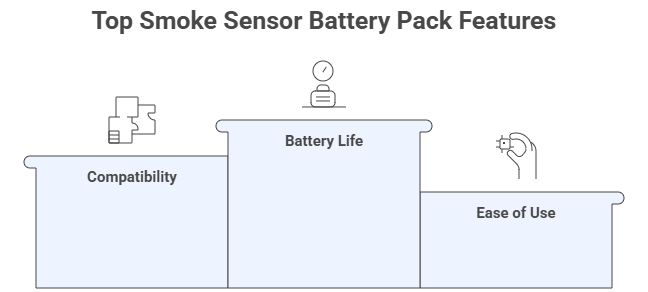 Choosing the right smoke sensor battery pack